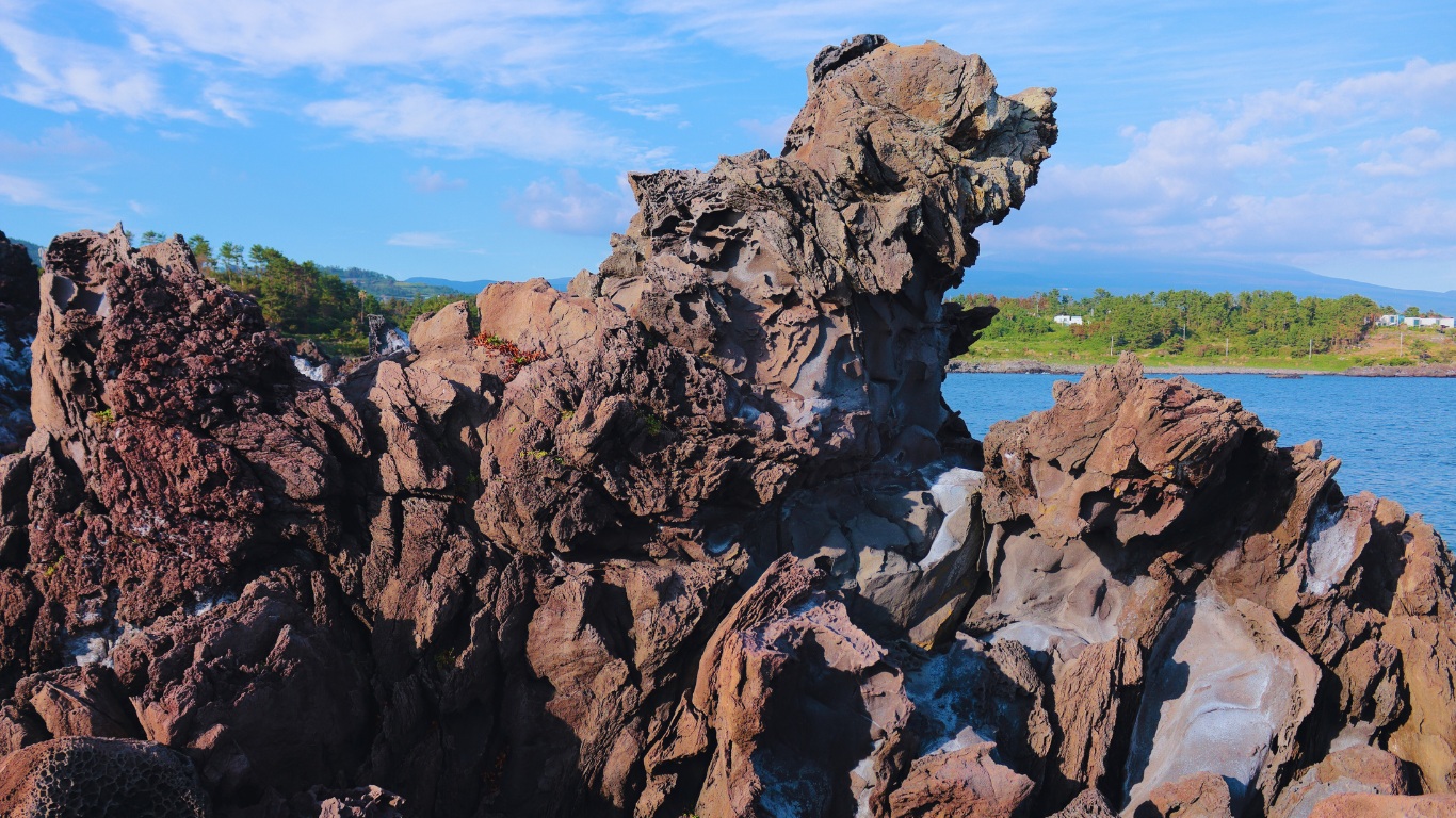 jeju-lava-tubes-volcanic-rock-puppy-dog