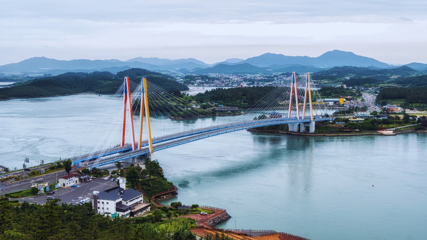 jindo island bridge mokpo