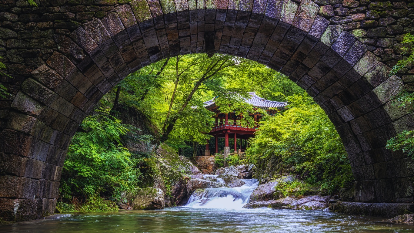 The Seven Sansa Buddhist Mountain Monasteries are finely tucked in verdant and serene Korean mountains. These ascetic sites preserve the ancient Buddhist structures.