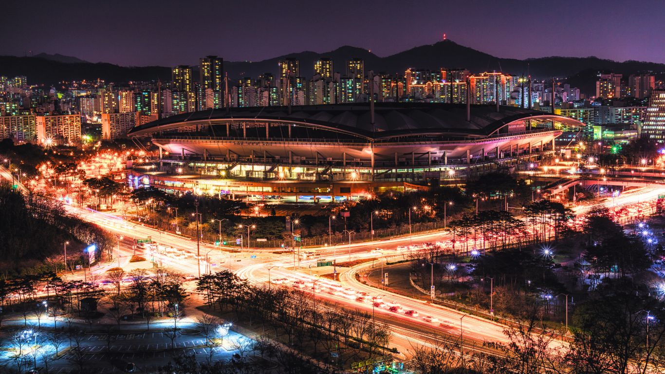 seoul-olympic-museum-stadium-night-lights