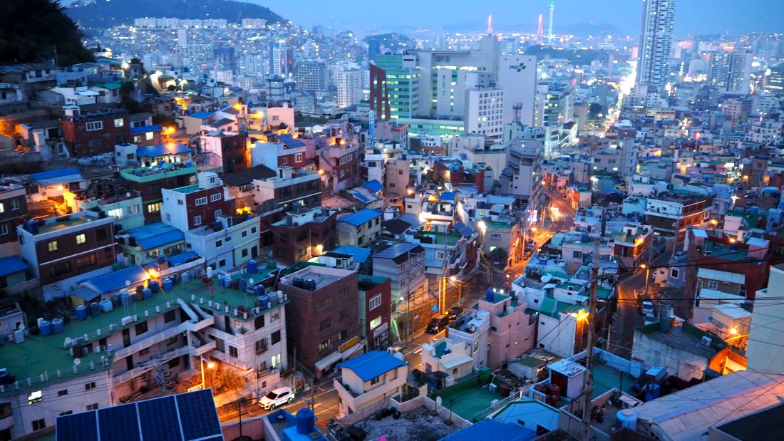 Gamcheon Culture Village is dubbed as the "Macchu Picchu of Busan" by people. You can explore the colorful village and enjoy the artistic alleys and corners.