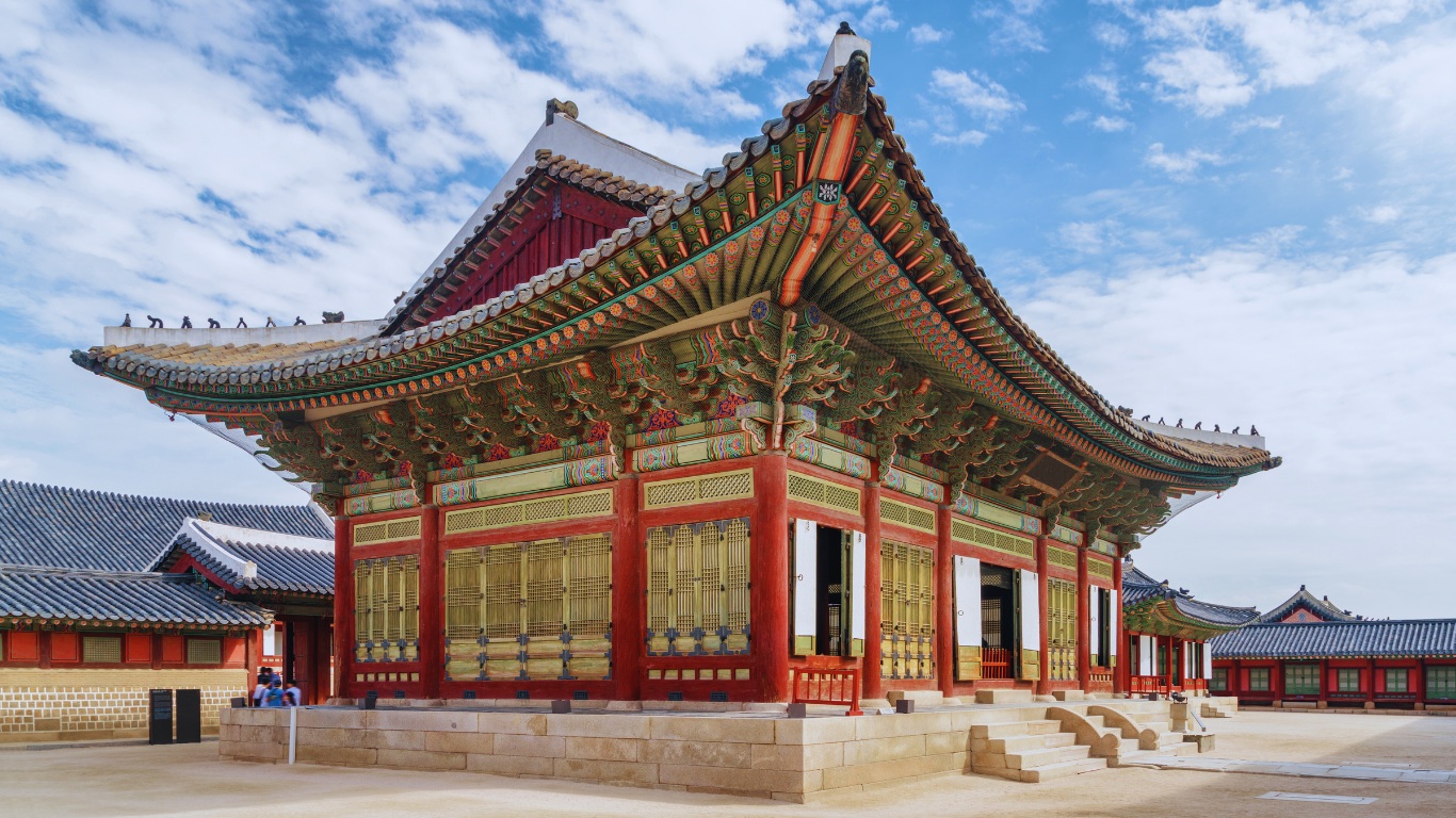 gyeongbokgung sajeongjeon office quarters