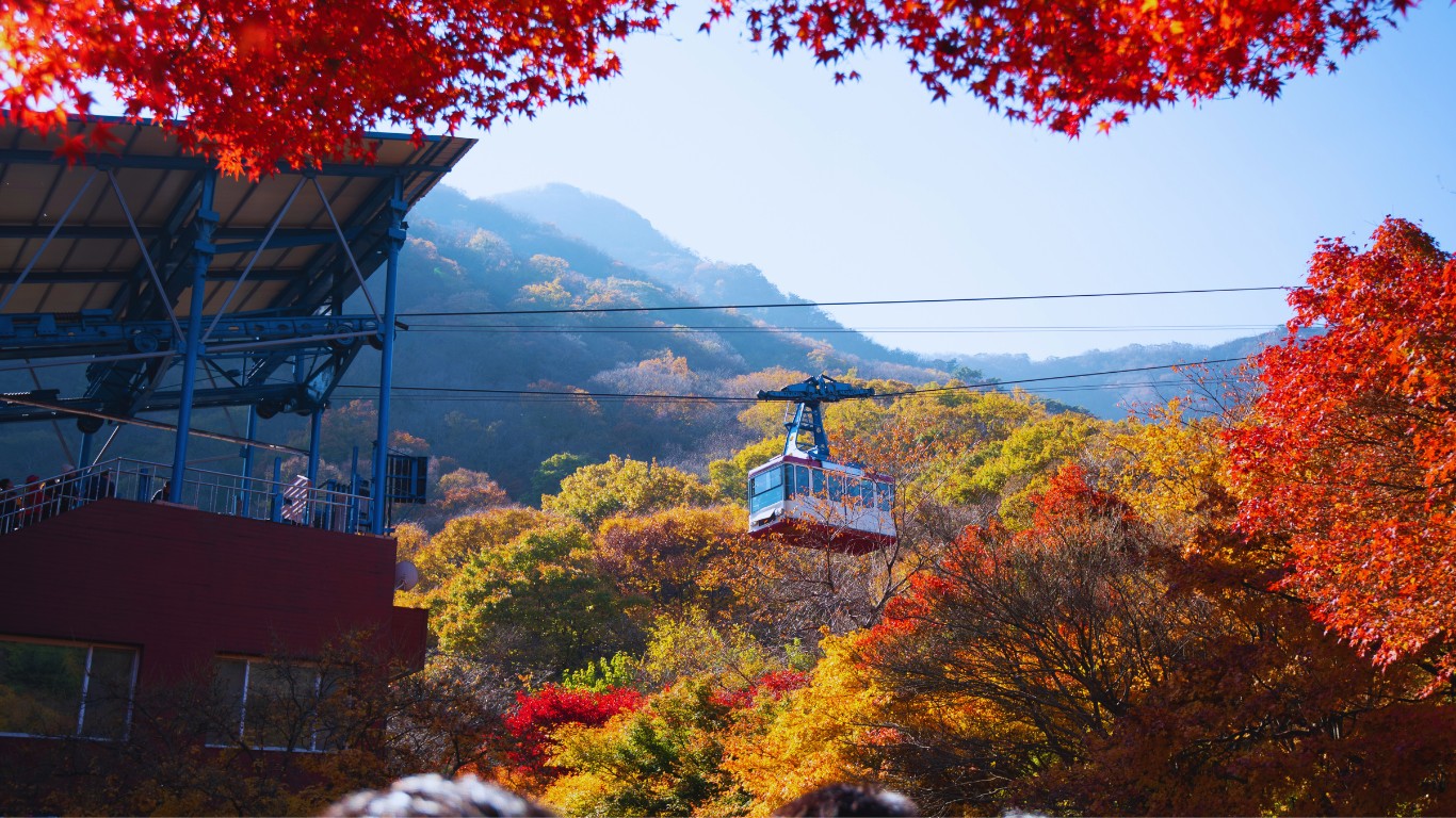 naejangsan-national-park-cable-car-station