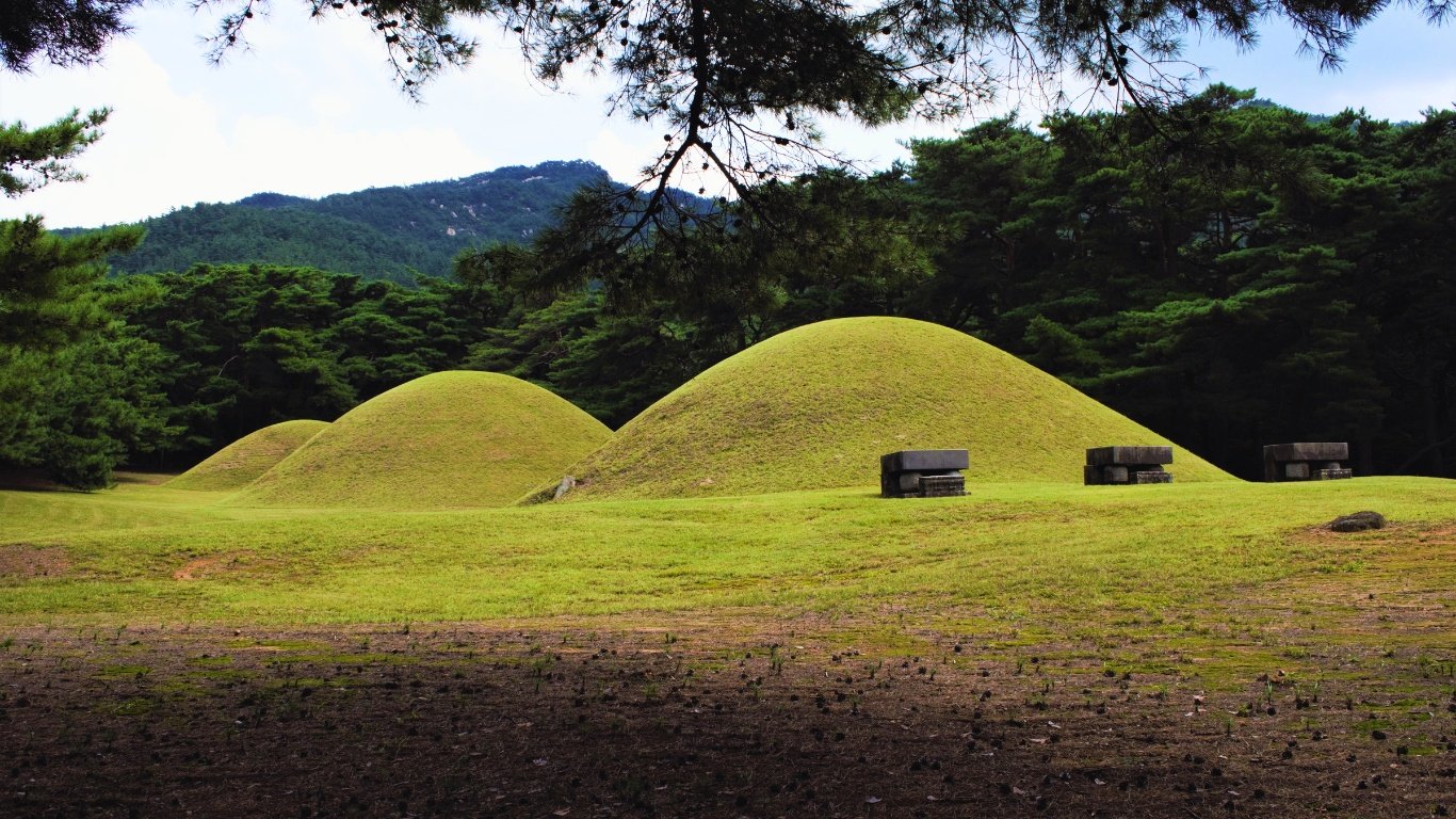Samneung Tombs in Gyeongju City article briefly describes an interesting burial area where three kings were buried. Explore the giant tombs and their stories.