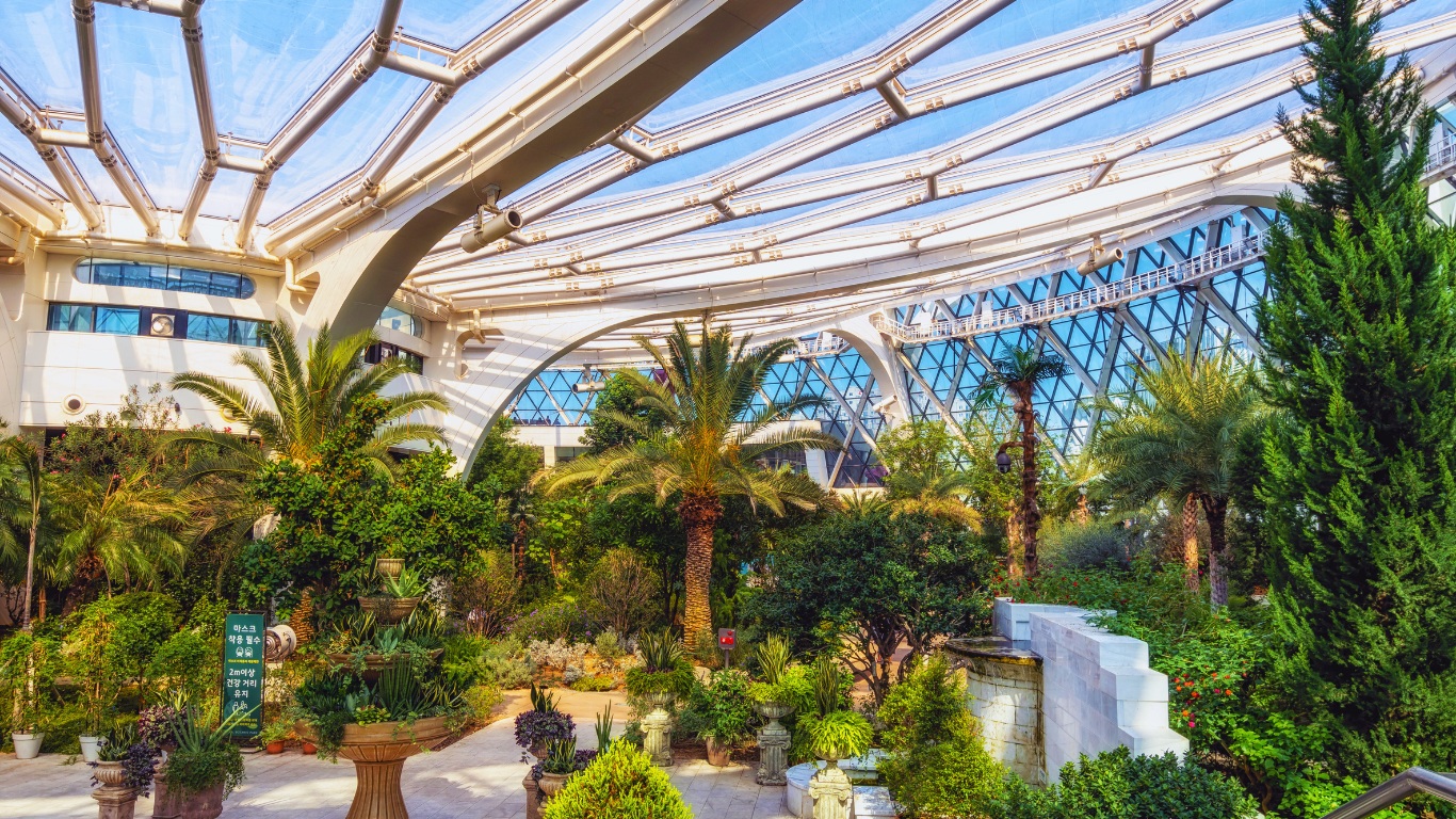 seoul-botanic-garden-dessert-dry-palms-plants-glass-windows