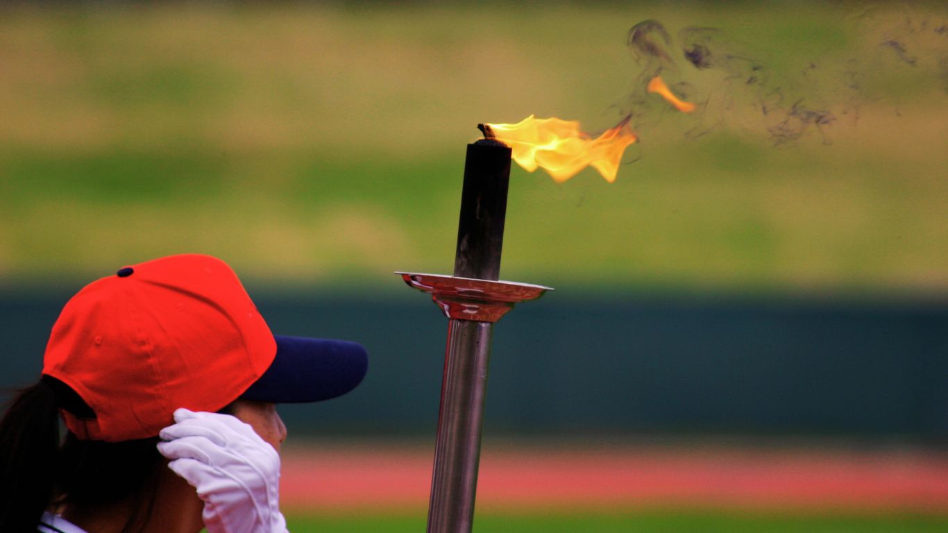 olympics torch