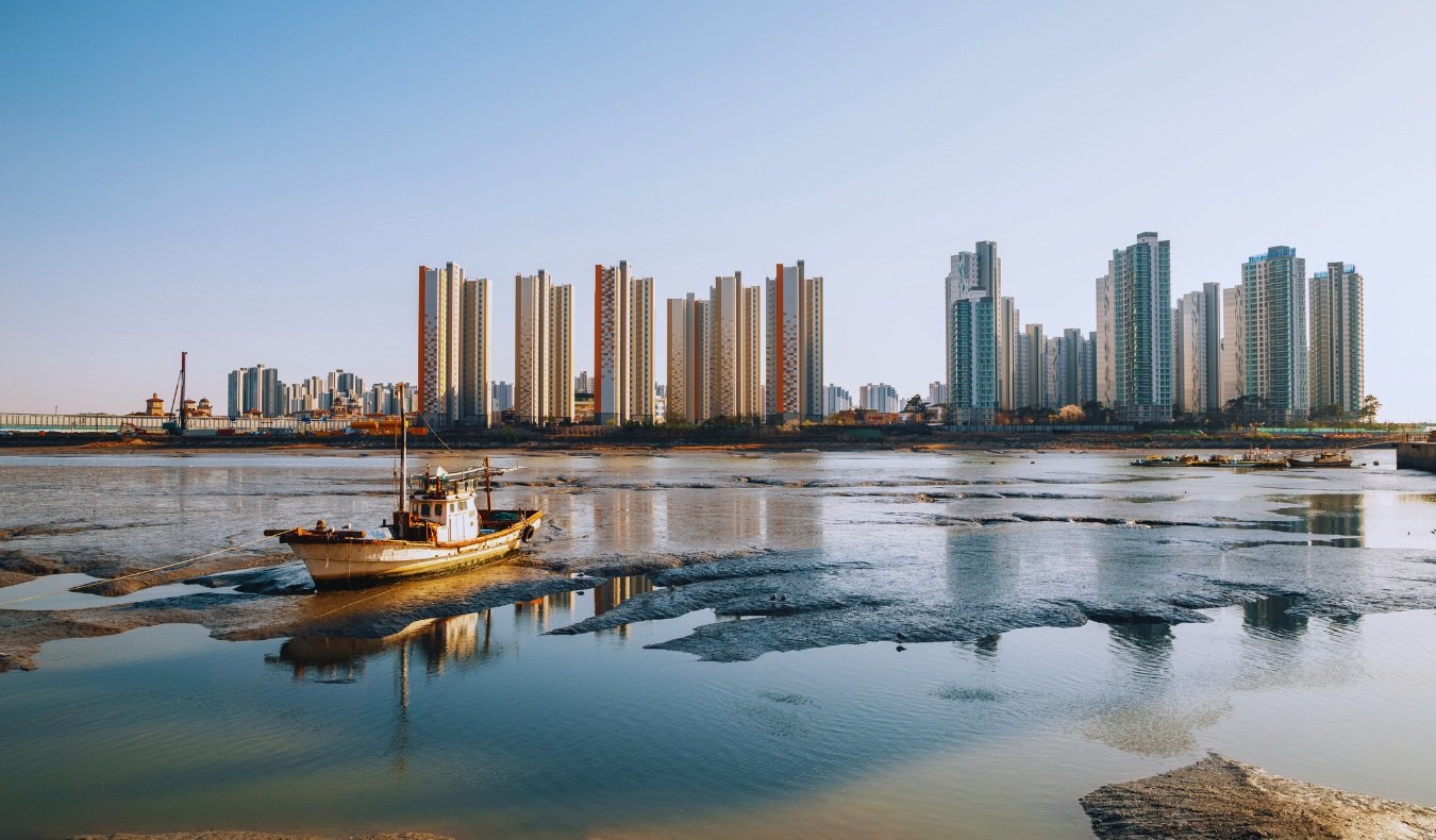 Wolgot Harbor in Siheung is a destination that stands out for its tranquility and charm, offering a unique glimpse into traditional Korean coastal life.