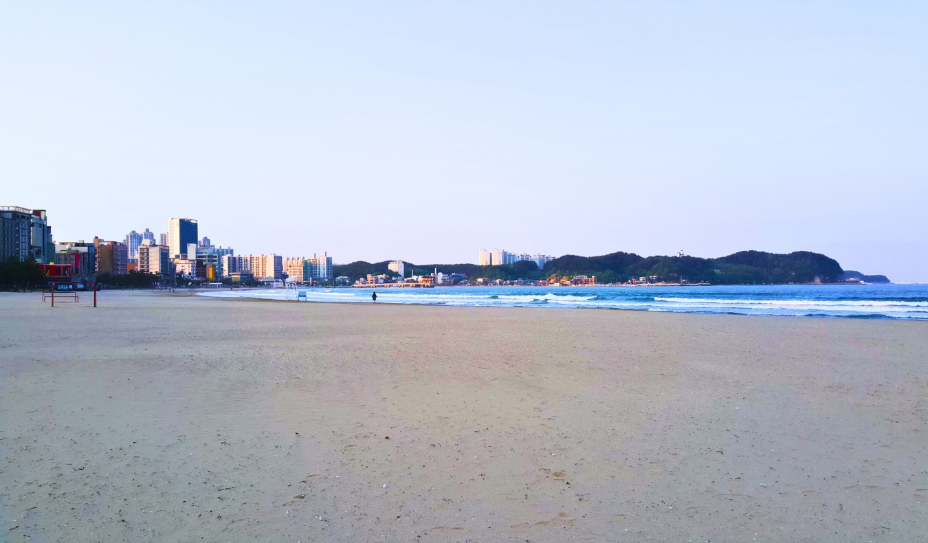 Yeongildae Beach and Pavilion in Pohang